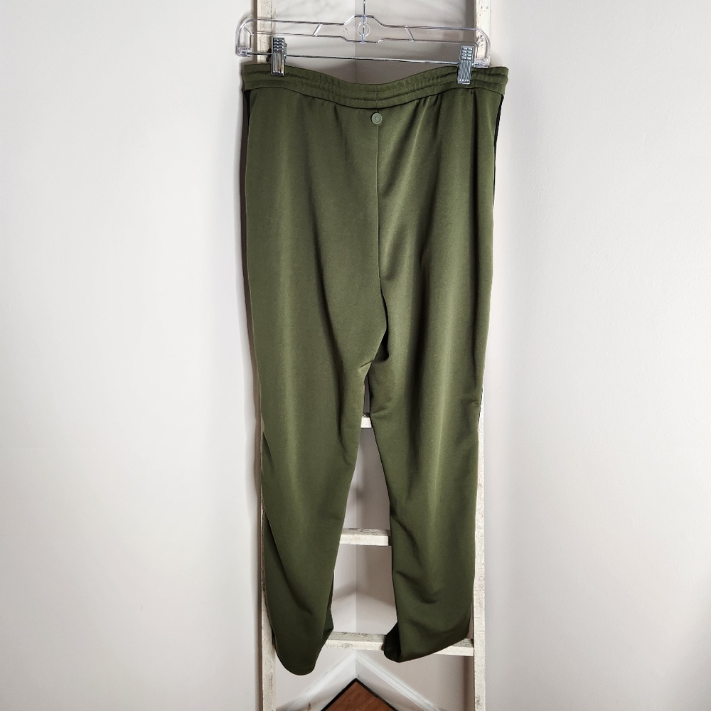 Hunter for Target womens Medium Green black jogger button pants - Picture 5 of 6